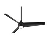 Twist 3 Blade Ceiling Fan with Light Kit 52 Inch Wide by Minka Aire - F678L