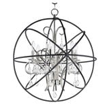 Orbit 6 Light Medium Chandelier by Maxim - 25144