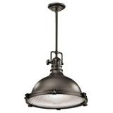 Hatteras Bay 1 Light Industrial Large Pendant by Kichler - 2682