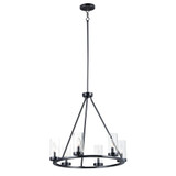 Sentinel 6 Light Medium Chandelier by Maxim - 25255