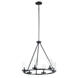 Sentinel 6 Light Medium Chandelier by Maxim - 25255