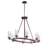 Crescendo 8 Light Medium Chandelier by Maxim - 26328