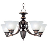 Malaga 5 Light Medium Chandelier by Maxim - 2699