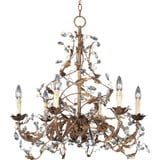 Elegante 6 Light Large Chandelier by Maxim - 2851
