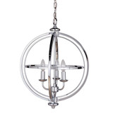 Berkeley 3 Light Small Foyer Chandelier by Craftmade - 40133