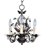 Elegante 3 Light Mini Chandelier by Maxim - 2855