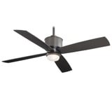 Strata 4 Blade Ceiling Fan with Light Kit 52 Inch Wide by Minka Aire - F734L