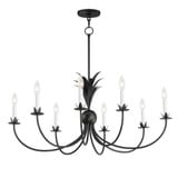 Paloma 8 Light Oversized Chandelier by Maxim - 2888