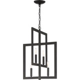 Portrait 4 Light Small 2 Tier Foyer Chandelier by Craftmade - 44934