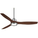 Sky Hawk Ceiling Fan with Light Kit 60 Inch wide by Minka Aire - F749L