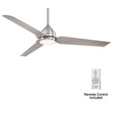Java Led Ceiling Fan with Light Kit 54 inches wide by Minka Aire - F753L
