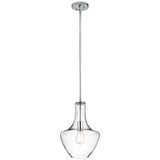 Everly 1 Light Small Pendant 15.25 Inch Tall by Kichler - 42141