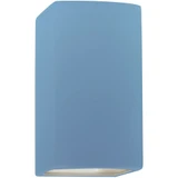 Ambiance 1 Light Small Rectangle Open Top Wall Sconce by Justice Design - CER-5915