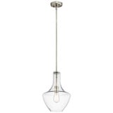 Everly 1 Light Small Pendant 15.25 Inch Tall by Kichler - 42141