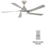 Transonic 5 Blade Ceiling Fan 15.35 Inch H and 56 Inch W by Minka Aire - F765L
