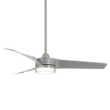 Veer 3 Blade Ceiling Fan with Light Kit 56 Inches Wide by Minka Aire - F692L
