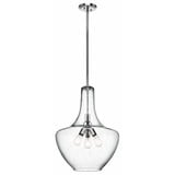 Everly 3 Light Large Pendant 27.25 Inch Tall by Kichler - 42198