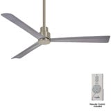 Simple Outdoor Ceiling Fan 12.75 Inch tall by 52 Inch wide by Minka Aire - F787