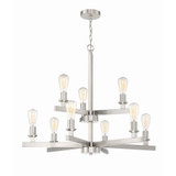 Chicago 9 Light Large Chandelier by Craftmade - 53129