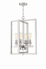 Chicago 4 Light Small Foyer Chandelier by Craftmade - 53134