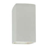 Ambiance 1 Light Outdoor Wall Mount 9.5 Inch Tall by Justice Design - CER-5915W