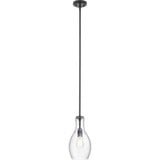 Everly 1 Light Small Pendant 13.75 Inch Tall by Kichler - 42456