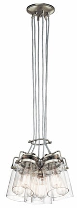 Brinley 6 Light Medium Pendant by Kichler - 42877