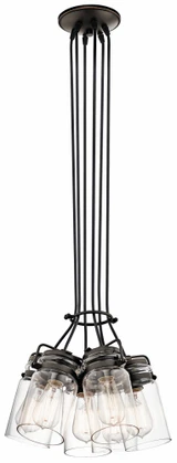 Brinley 6 Light Medium Pendant by Kichler - 42877