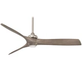 Aviation Ceiling fan with Light Kit 60 inches wide by Minka Aire - F853L