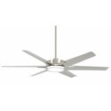 Deco 6 Blade Outdoor Ceiling Fan with Light 65 Inches Wide by Minka Aire - F866L