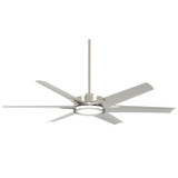 Deco 6 Blade Outdoor Ceiling Fan with Light 65 Inches Wide by Minka Aire - F866L