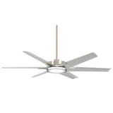 Deco 6 Blade Outdoor Ceiling Fan with Light 65 Inches Wide by Minka Aire - F866L