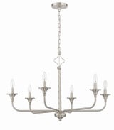 Jolenne 6 Light Large Chandelier by Craftmade - 57026