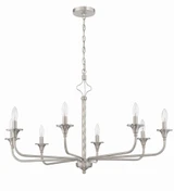 Jolenne 8 Light Oversized Chandelier by Craftmade - 57028