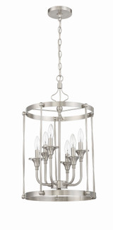 Jolenne 6 Light Small Foyer Chandelier by Craftmade - 57036