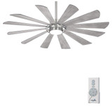 Windmolen Smart Ceiling Fan with Light Kit 65 Inch wide by Minka Aire - F870L