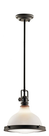 Hatteras Bay 1 Light Medium Pendant 11.5 Inch Wide by Kichler - 43765