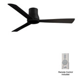 Simple Flush 3 Blade Flush Mount Ceiling Fan 52 Inch Wide by Minka Aire - F873