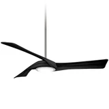 Curl 60 Inch Ceiling Fan with LED Light Kit by Minka Aire - F714L