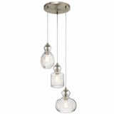 Riviera 3 Light Large Pendant by Kichler - 43952
