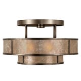 Singapore Moderne 3 Light 24 Inch Wide Flush Mount by Fine Art - 600940