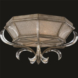 Beveled Arcs 2 Light 26 Inch Wide Flush Mount by Fine Art - 704240