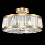 Crystal Enchantment 3 Light 16 Inch Wide Flush Mount by Fine Art - 815740