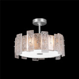 Lunea 3 Light 22 Inch Wide Flush Mount by Fine Art - 910640