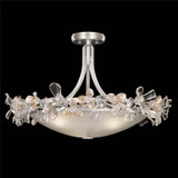 Azu 18W 3 LED 25.25 Inch Wide Flush Mount by Fine Art - 915540