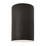Ambiance Small ADA Cylinder Closed Top Outdoor Wall Mount by Justice Design - CER-5940W