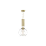 Raleigh 1 Light Small Pendant by Hudson Valley - 1409