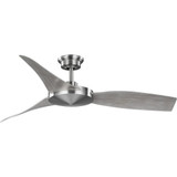 Spicer 3 Blade Ceiling Fan 11.5 Inches Tall and 54 Inches Wide by Progress - P250071
