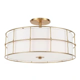 Alcala 3 Light 16 Inch Wide Flush Mount by Dainolite - ALC-163SF