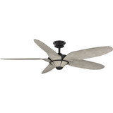 Mesilla 5 Blade Ceiling Fan 14.25 Inch Tall and 60 Inch Wide by Progress - P250073